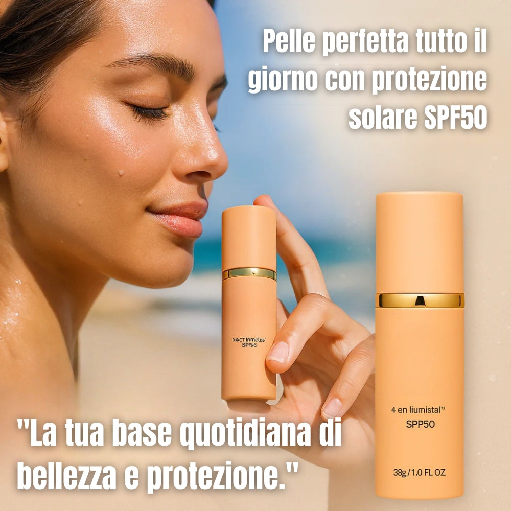 Base Make-Up 4 in 1 con Protezione Solare SPF50