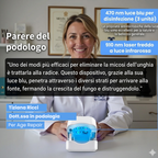 NailRepair Pro™ – Dispositivo Trattamento Laser Micosi delle Unghie